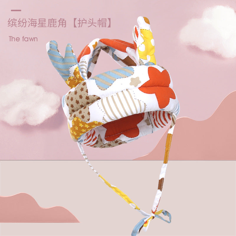 Baby head pillow anti-fall artifact head protection pad summer anti-collision head learning to walk baby four seasons learning to walk hat