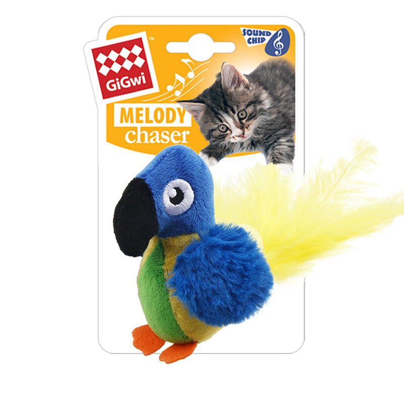 Guiwei GiGwi cat toy small mouse sound bird bee to amuse cats to relieve boredom pet supplies Xuanlu prey