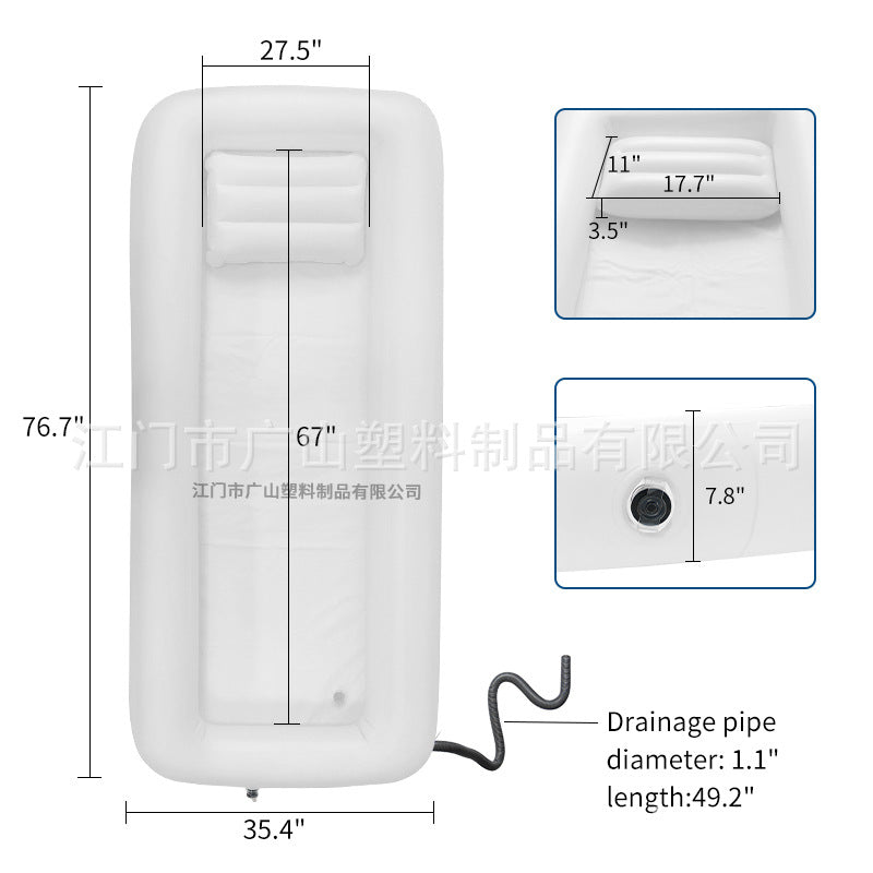 Manufacturers wholesale inflatable bath PVC inflatable bathtub inflatable swimming pool home adult pool baby bath tub