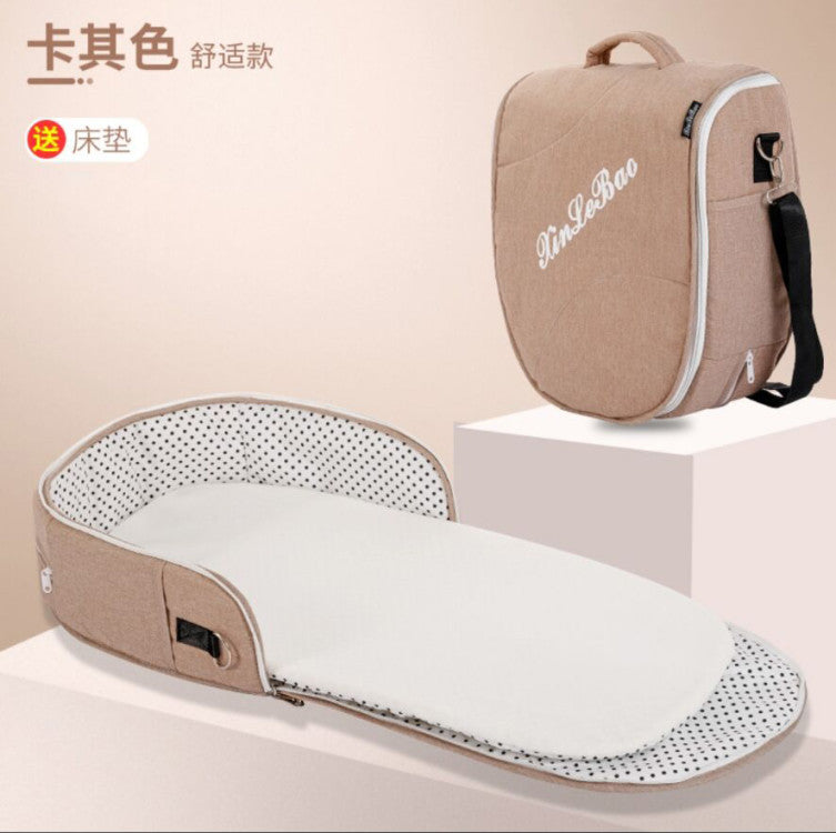 Crib portable removable bed-in-bed multifunctional foldable baby bed newborn bb crib with mosquito net