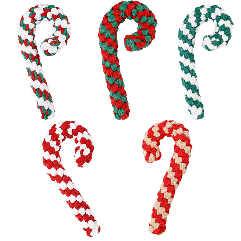 Pet Toy Dog Knot Toy Animal Shape Teeth Gnawing Rope Pomeranian Interactive Pull Tug of War Dog Toy