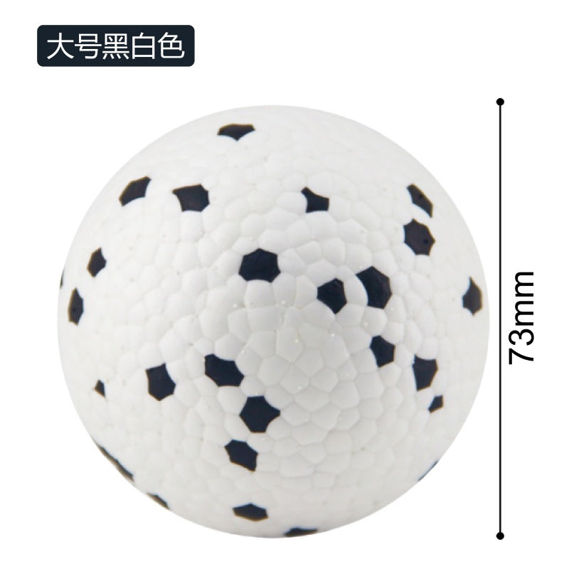 Eisenwell Explosive Ball High Elastic Lightweight Popcorn Ball Bite-resistant Teeth Grinding Pet Toy Dog Solid Toy Ball