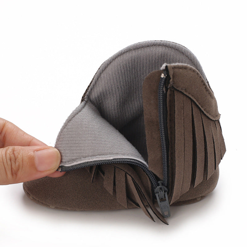 Fashion 0-1 year old baby shoes tassel decoration baby girl baby boots toddler shoes baby shoes