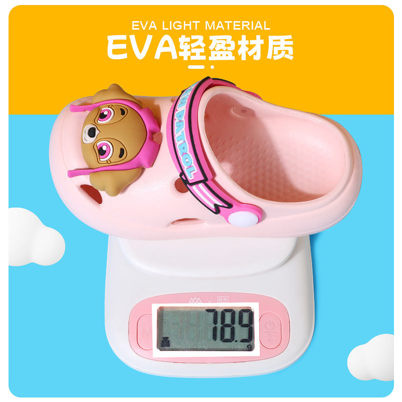 Paw Patrol Children's Slippers Summer Boys' Children's Non-Slip Croc Shoes Indoor Outsourcing Girls' Baby Slippers