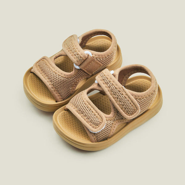 New simple children's shoes summer Korean version of fabric sandals fashionable breathable baby shoes boys and girls sandals and slippers beach shoes