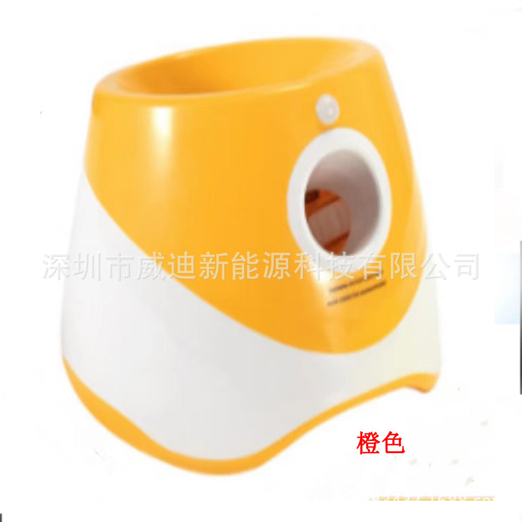 Cross-border pet ball throwing machine Pet cat and dog ball throwing machine 6 balls outdoor automatic dog ball launcher tennis ball pet toy