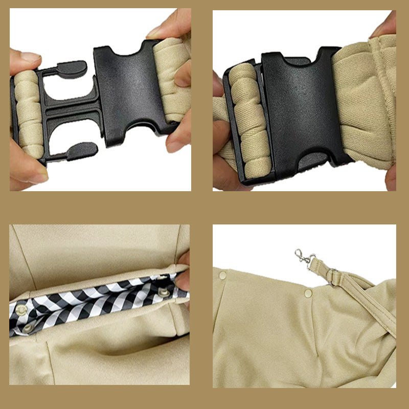 Cross-border crossbody pet backpack Summer breathable large capacity pet bag Traveling portable cat bag