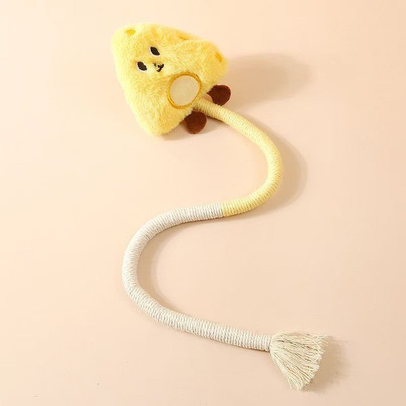 Cat Toys Simulation Plush Mouse Three-Piece Combination Kitten Toy Catnip Cat Amusement Pet Supplies