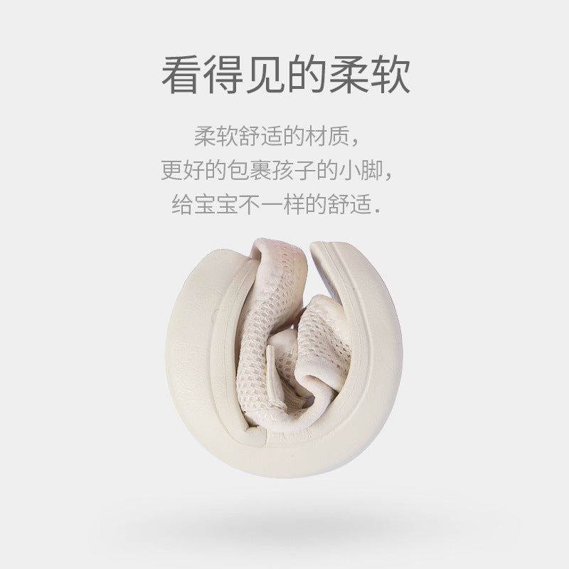 New simple children's shoes summer Korean version of fabric sandals fashionable breathable baby shoes boys and girls sandals and slippers beach shoes