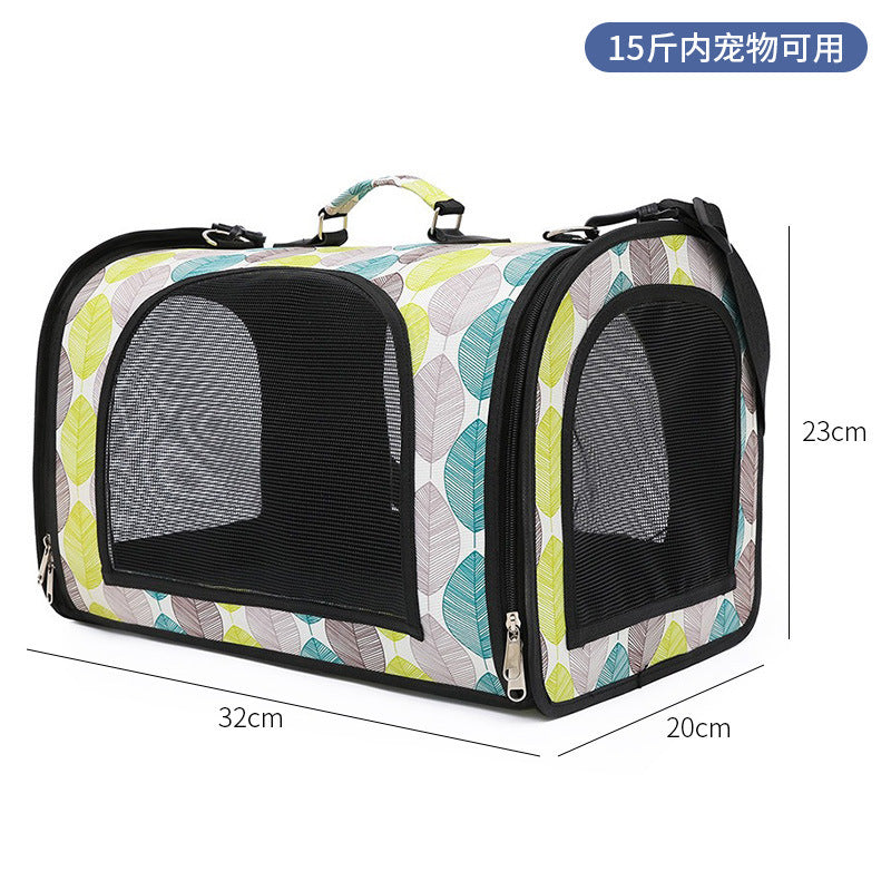 Wholesale cat bag convenient pet folding pet bag cat breathable space capsule single shoulder portable dog backpack