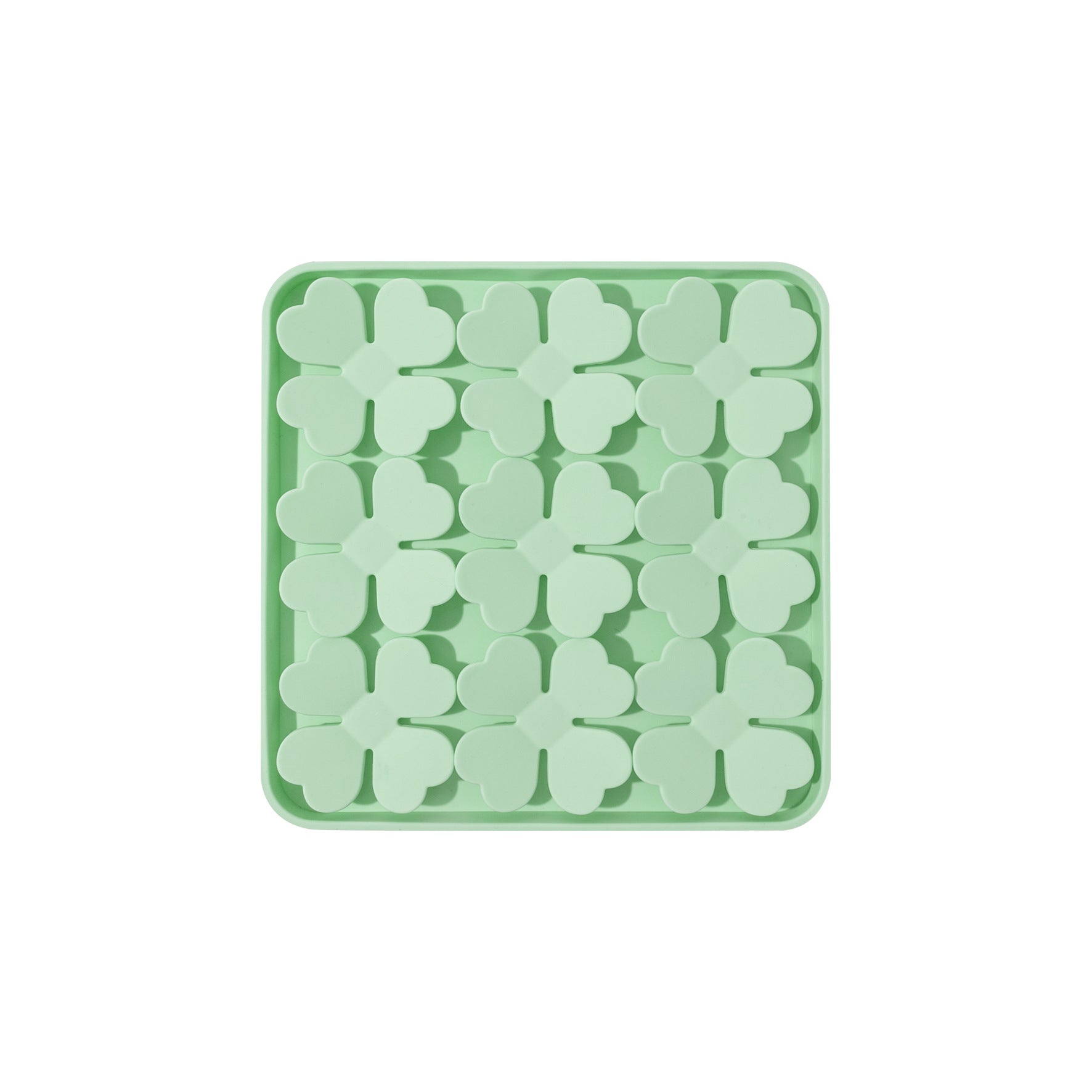 Dog slow food bowl food grade silicone licking pad licking plate pet cat educational leaking food hiding toy with suction cup