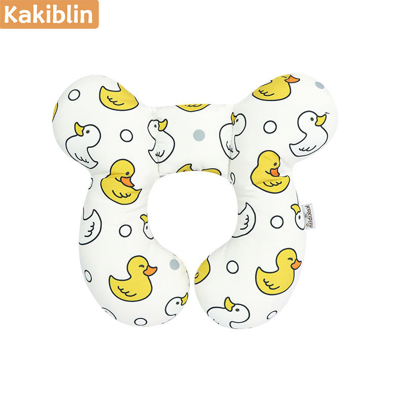 Baby stroller fixed head protection U-shaped pillow car safety seat sleeping pillow protection neck pillow