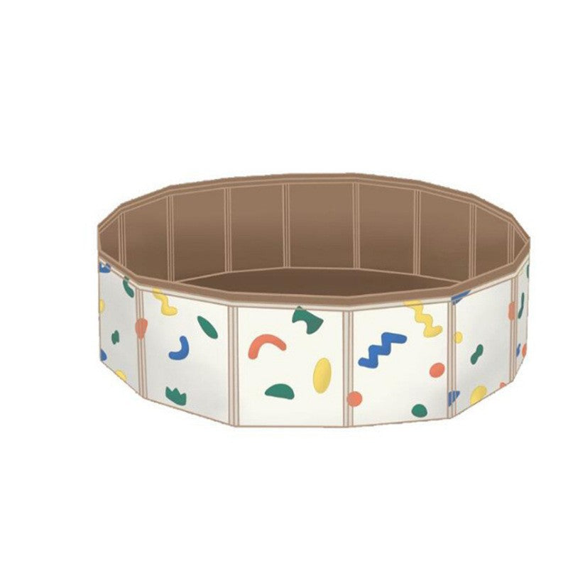 ins Korean style new children's ocean ball pool baby indoor swimming pool toys storage game pool fence foldable