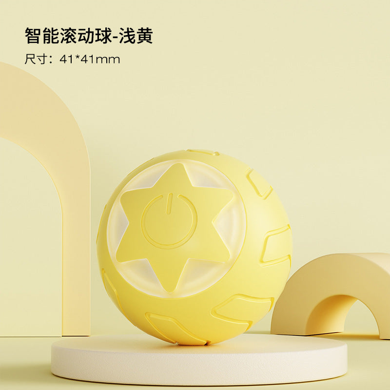 Pet supplies, attractive electric rechargeable cat toy ball, self-stimulating tool, cat stick, electric smart cat ball
