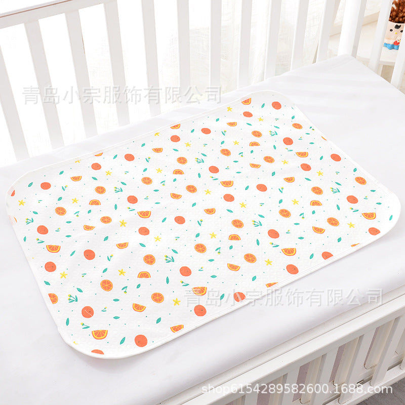 Colored cotton baby diaper pad large adult anti-diaper pad elderly care pad menstrual pad children baby diaper pad