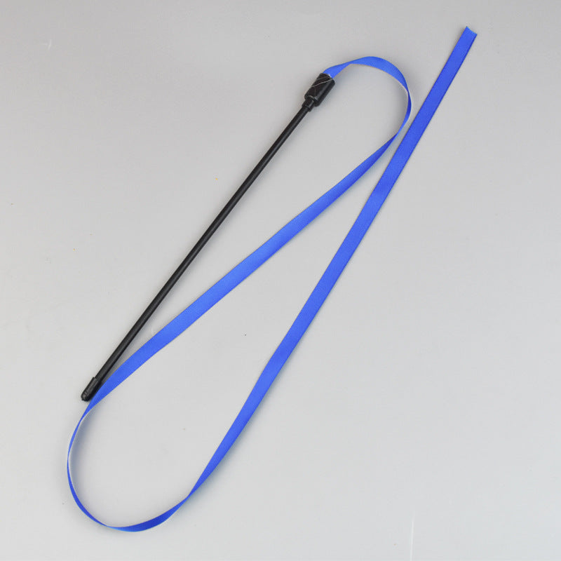 Colorful cat teaser stick double-sided color strip cat teaser color strip cat teaser stick pet cat toy cat teaser stick