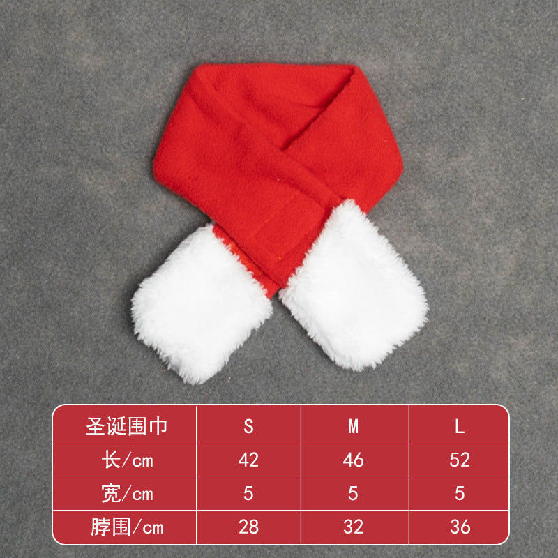 Cross-border cat headband hat scarf dog clothes cat cape headdress cloak Christmas funny pet supplies