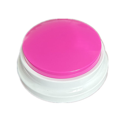 Dog communication button pet button interactive sounder communication voice recording toy