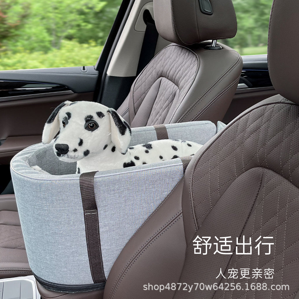 Amazon best-selling car dog kennel car pet car mat safety seat center control pet kennel