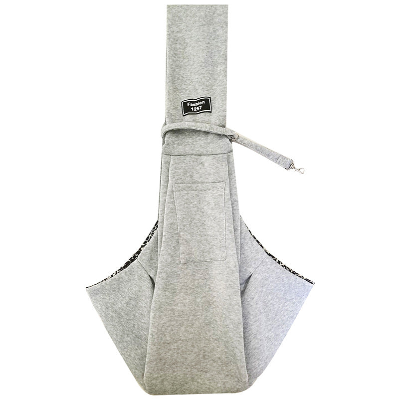 Cross-border new foldable cat bag, one-shoulder crossbody dog backpack, portable and large-capacity wholesale pet bag