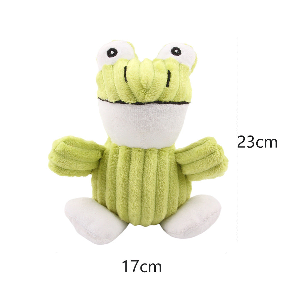 Summary Amazon dog teething vent chewing plush doll sound pet toy dog companion toy