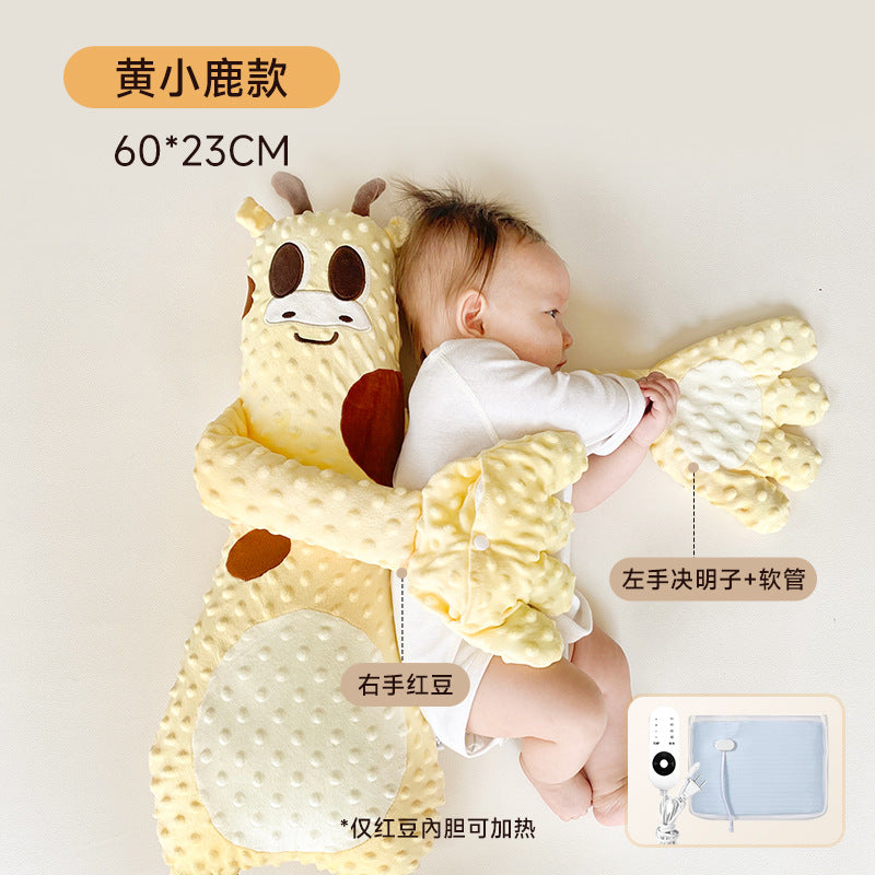Anti-startle artifact soothing palm hug sleeping baby pat sleep hold sleeping doll sense of security pressure pillow multifunctional