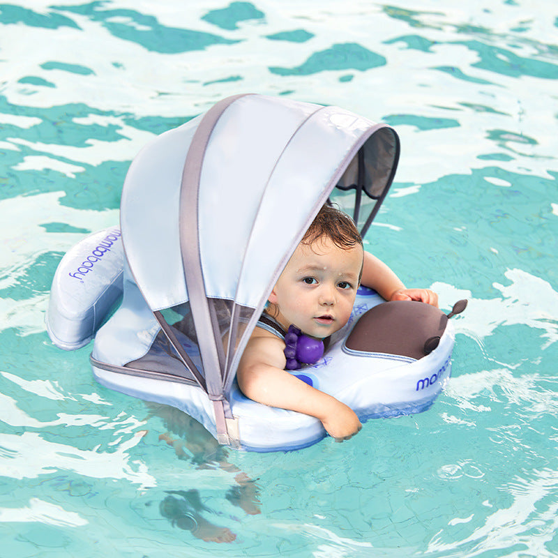 Manbao Butterfly Three-dimensional Swimming Ring Large Infant Children Baby Laying Ring Infant Underarm Ring Baby Free Inflatable