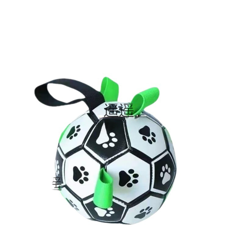 Dog football toy ball bouncy ball interactive ball training small and medium pet ball to relieve boredom wholesale manufacturer
