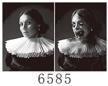 Anime 2D mobile phone stickers modern 3D mini mobile phone stickers refrigerator 3D decorative stickers Halloween creative stickers