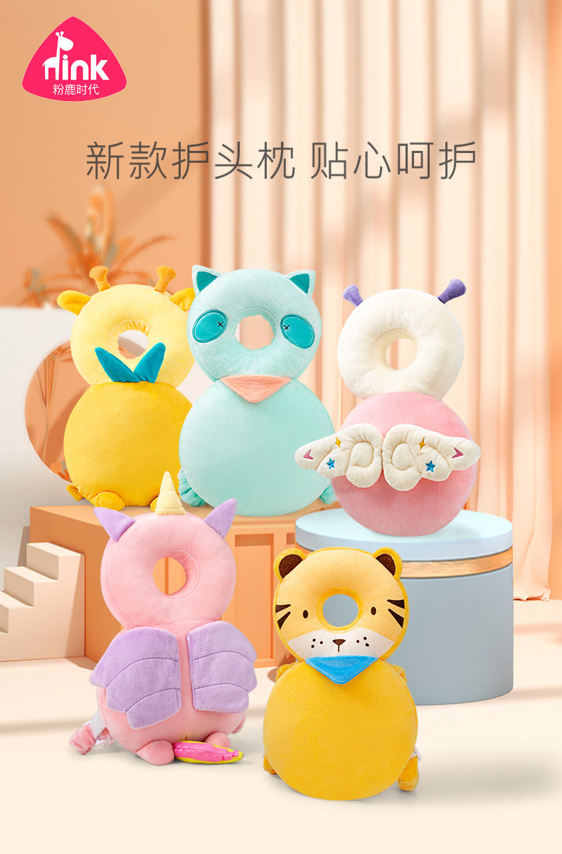 New spot children's anti-fall pillow baby toddler head pillow baby breathable pillow learn to walk head protection pad