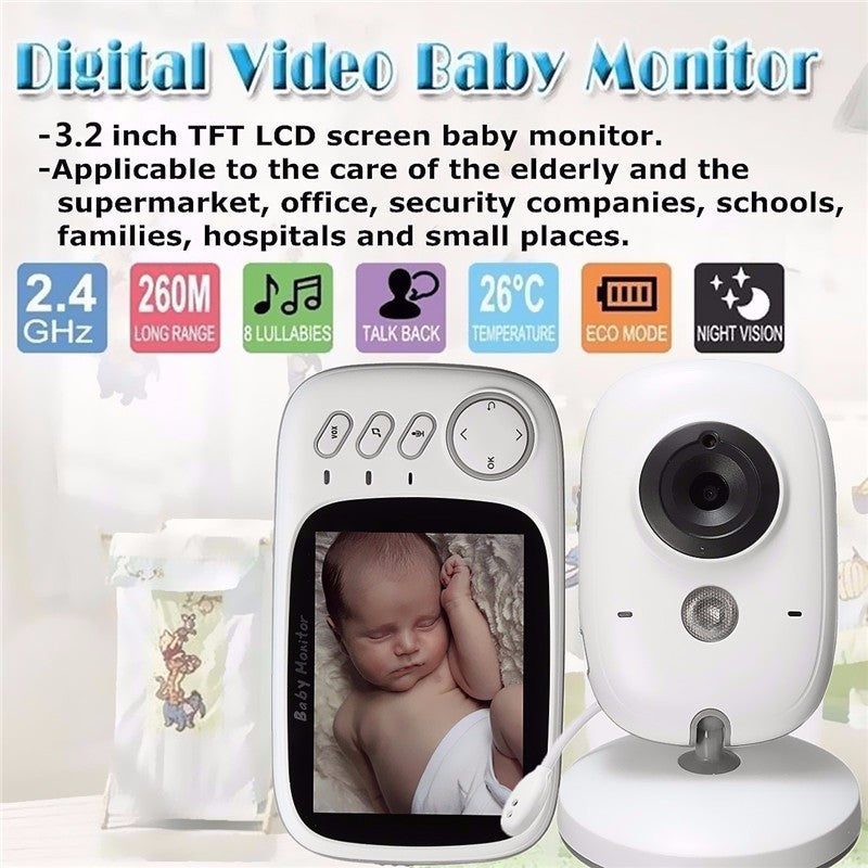 VB603 baby monitor wireless video baby monitor baby care device HD baby monitor