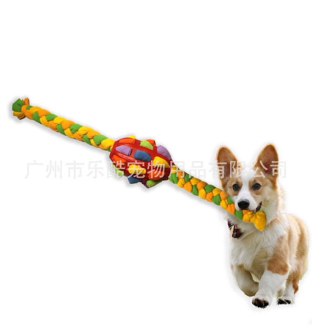 Cross-border new pet interactive football sniffing ball, dog sniffing toy ball, cat foraging for food and leaking food ball