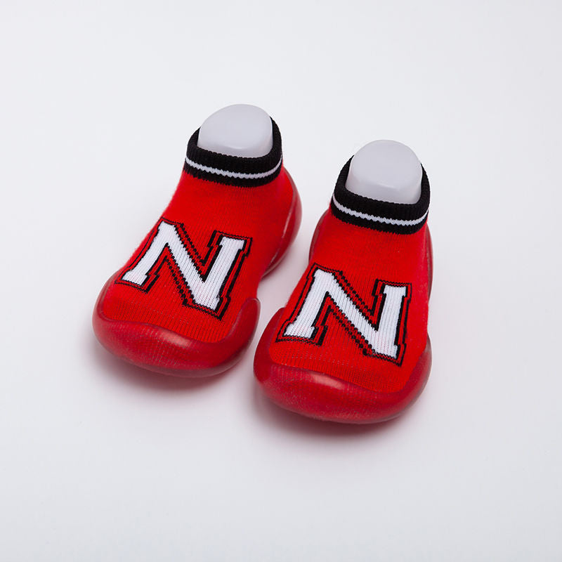 Baby toddler shoes spring and autumn baby soft bottom indoor boys and girls 0-3 years old floor socks do not drop heel socks shoes