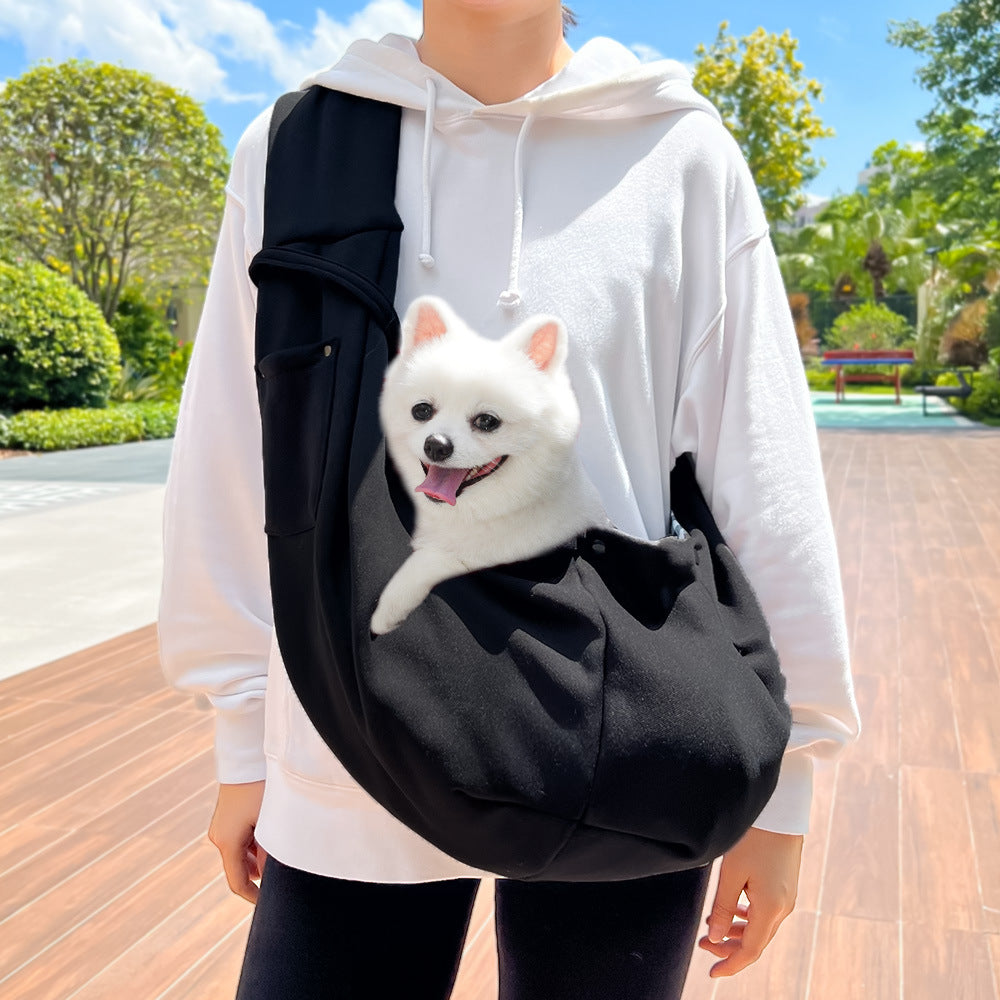 Cross-border cat pet backpack new autumn and winter shoulder bag messenger bag cat bag dog outing bag dog supplies Bichon