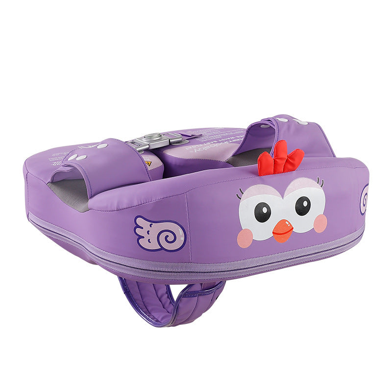 Manbao cartoon swimming ring baby armpit ring baby free inflatable anti-rollover swimming ring children beginners swimming