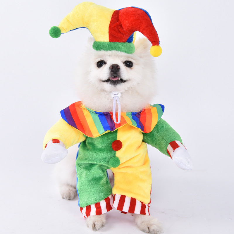 Cross-border Halloween dog clothes for small dogs funny and weird transformation clothes Teddy cat creative clothes pet clothing