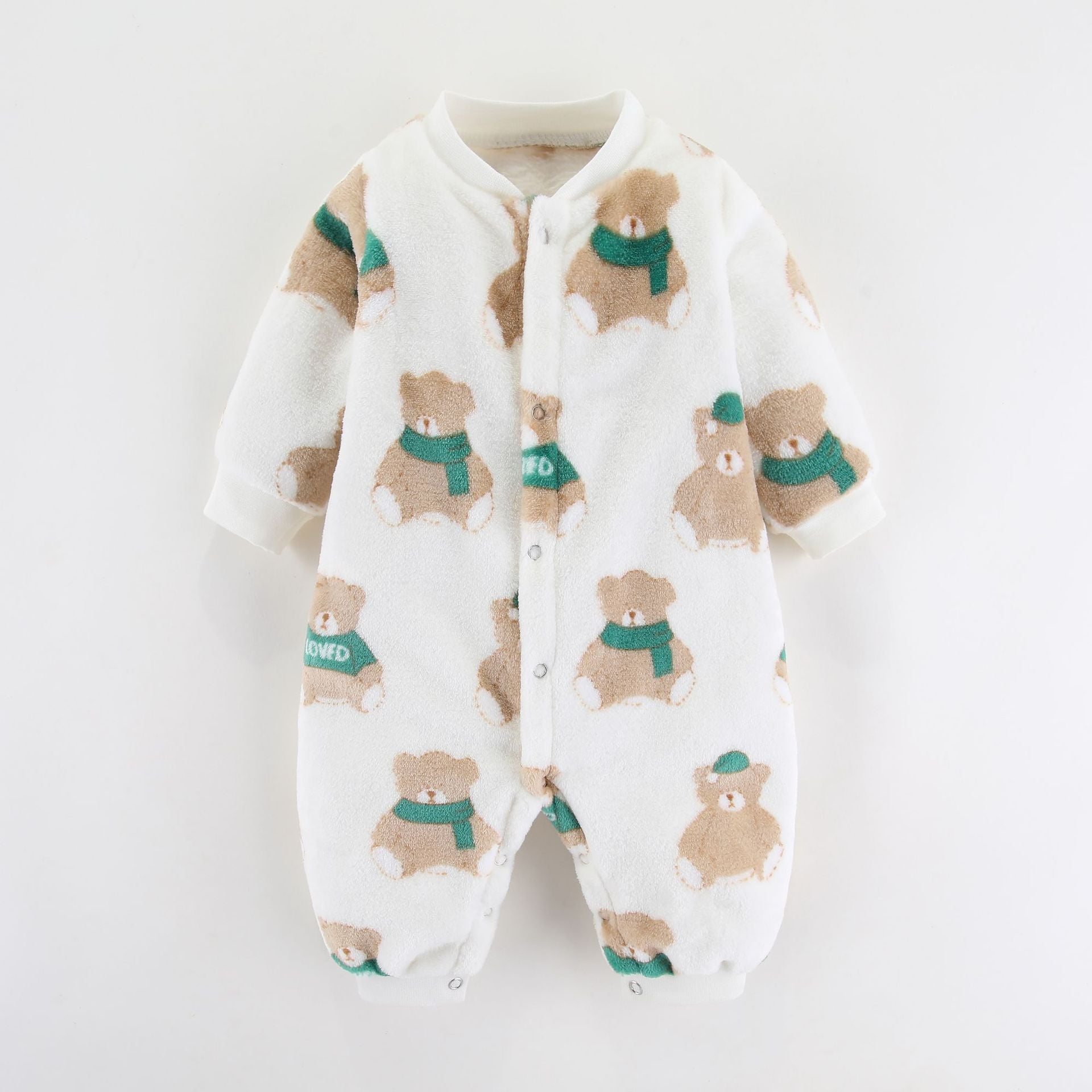 Baby clothes spring and autumn models male and female baby romper 0-1-2 years old baby jumpsuit newborn home crawling clothing