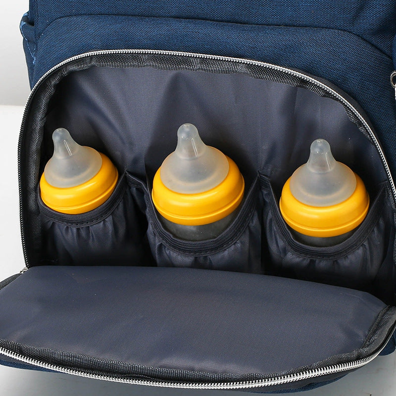 Mommy bag two-piece set with baby carrier multi-functional mother and baby bag with multiple pockets for going out portable mommy bag