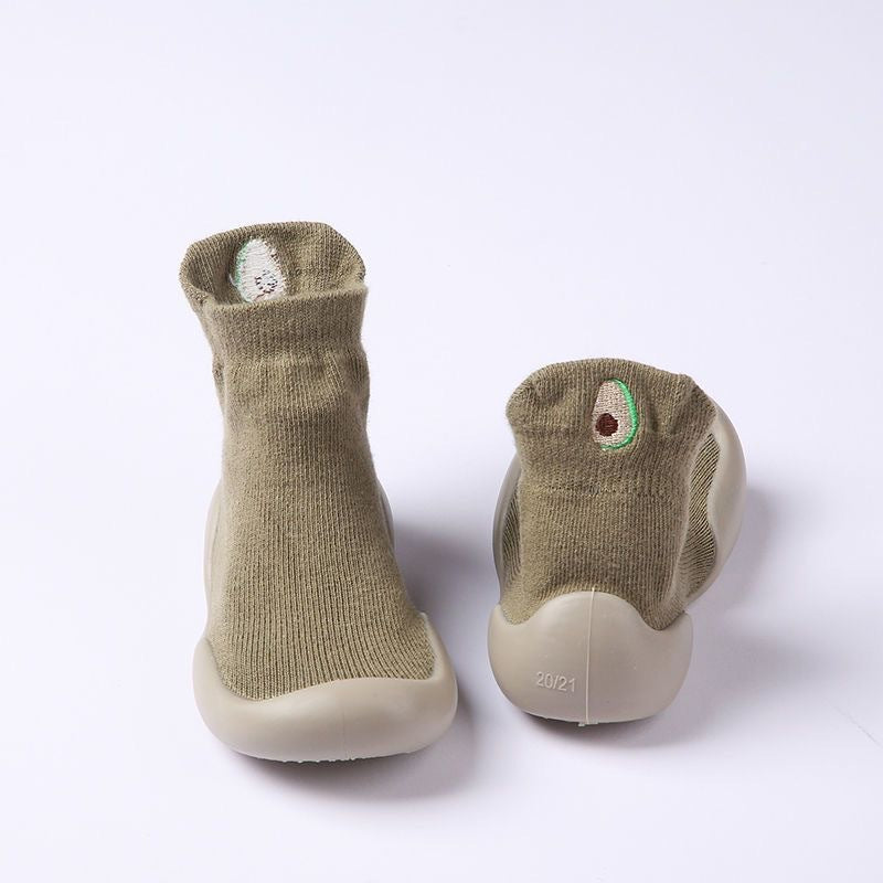 Baby floor socks baby spring and autumn seasons indoor non-slip toddler shoes newborn cool soft bottom anti-fall socks shoes