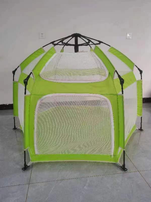 Quick-open baby crawling toddler protection fence children's home tent anti-bite portable outdoor playhouse