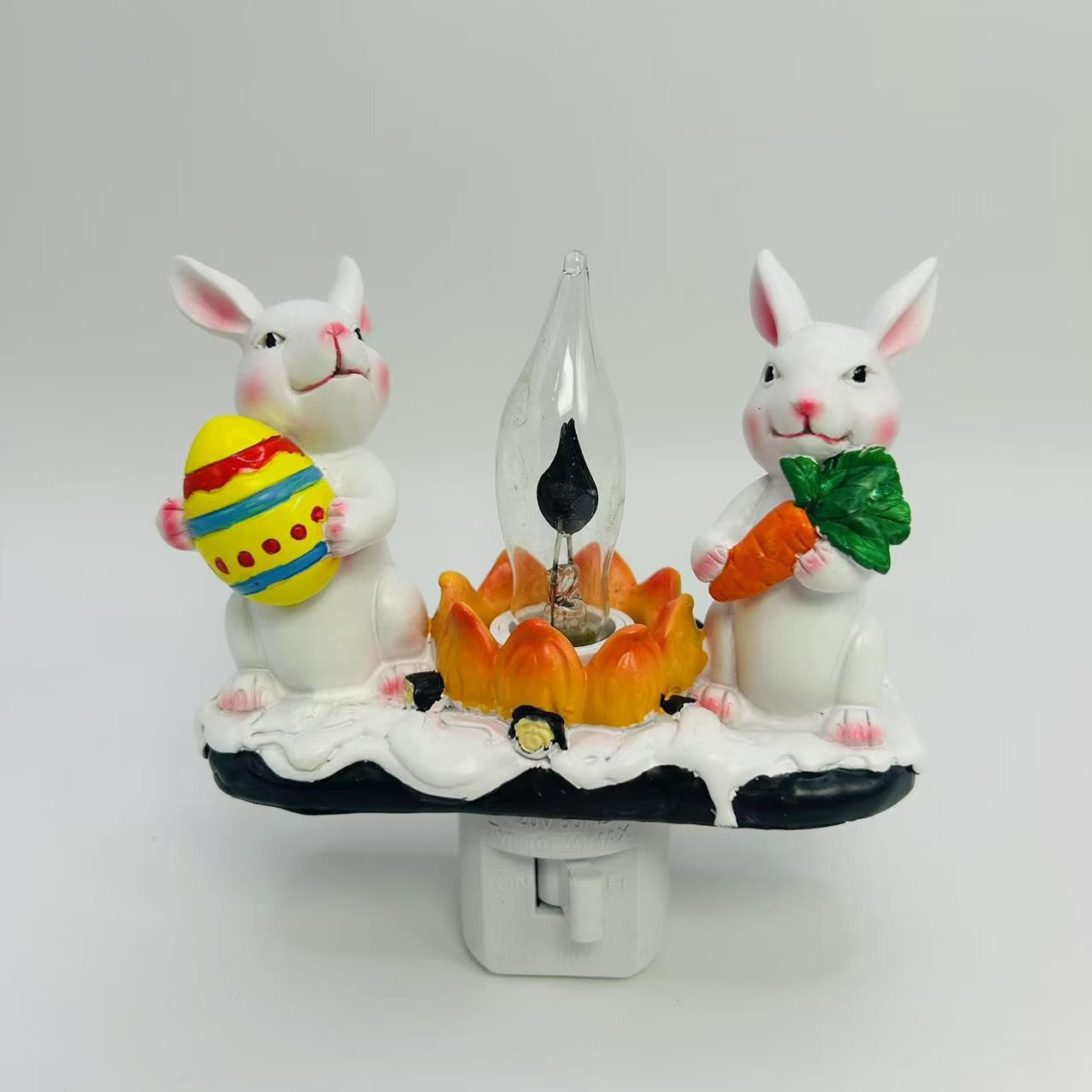 Cross-border new ghost bonfire party night light resin craft Halloween festival atmosphere decoration ornaments