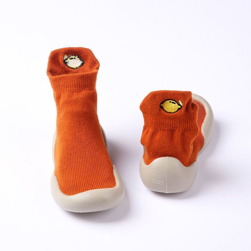 Baby floor socks baby spring and autumn seasons indoor non-slip toddler shoes newborn cool soft bottom anti-fall socks shoes