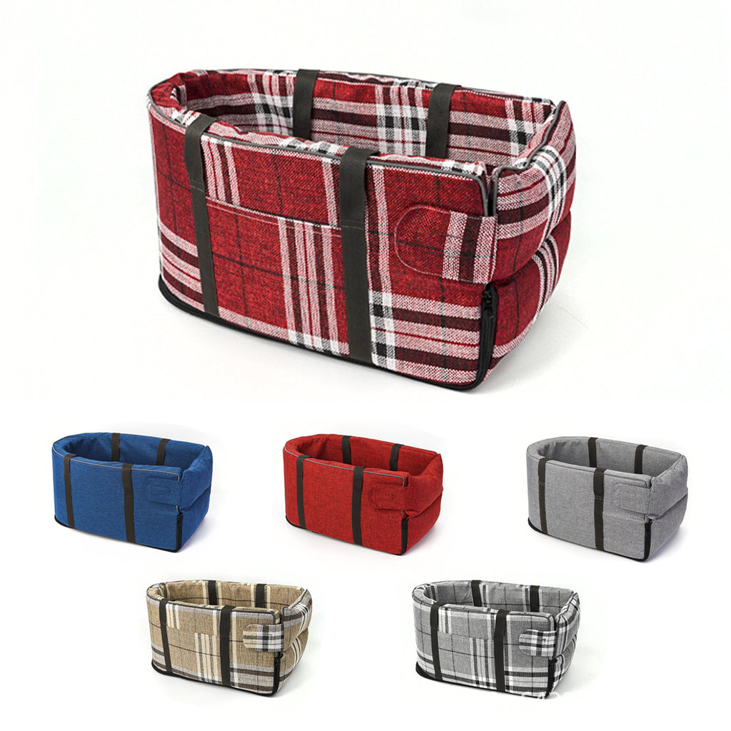 Amazon best-selling car dog kennel car pet car mat safety seat center control pet kennel