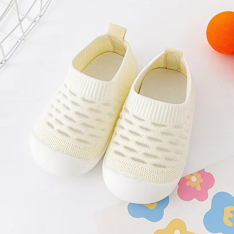 Spring and summer new breathable baby toddler shoes indoor non-slip baby front step shoes soft sole boys and girls children shoes wholesale