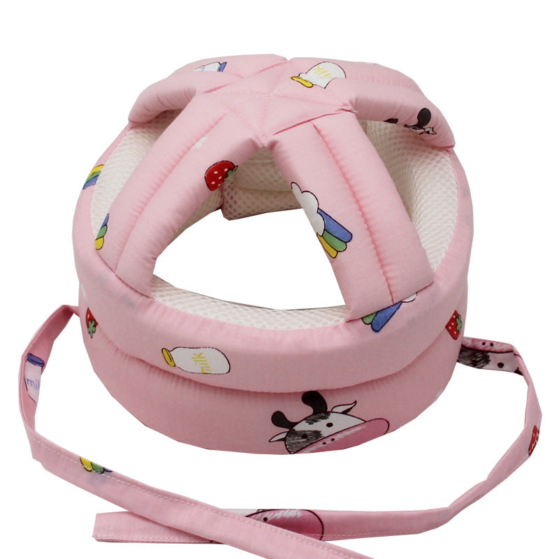 2023 new baby anti-collision hat original baby toddler anti-fall hat children's cotton safety helmet breathable anti-fall