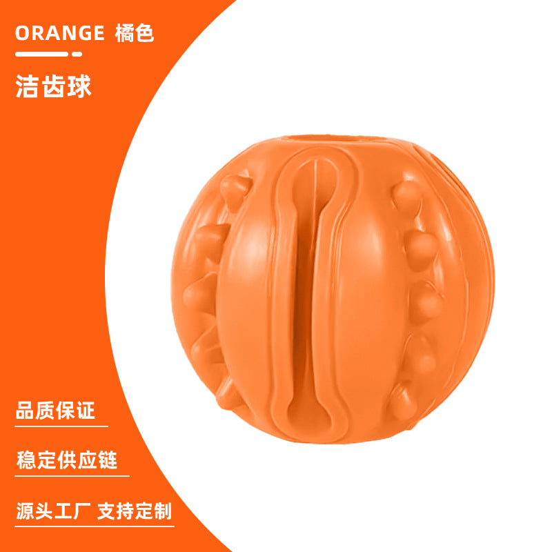 Amazon's hot-selling rubber sounding football high-quality pet ball molar chew-resistant dog toy ball
