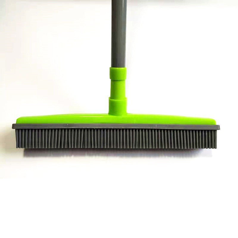 Pet carpet hair removal broom scrape dust hands-free mop rubber floor brush clean dog hair window cleaning good goods