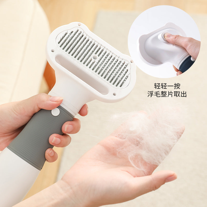 New pet hair dryer comb pet hair removal comb pet hair dryer high wind hair removal comb electric hot air comb