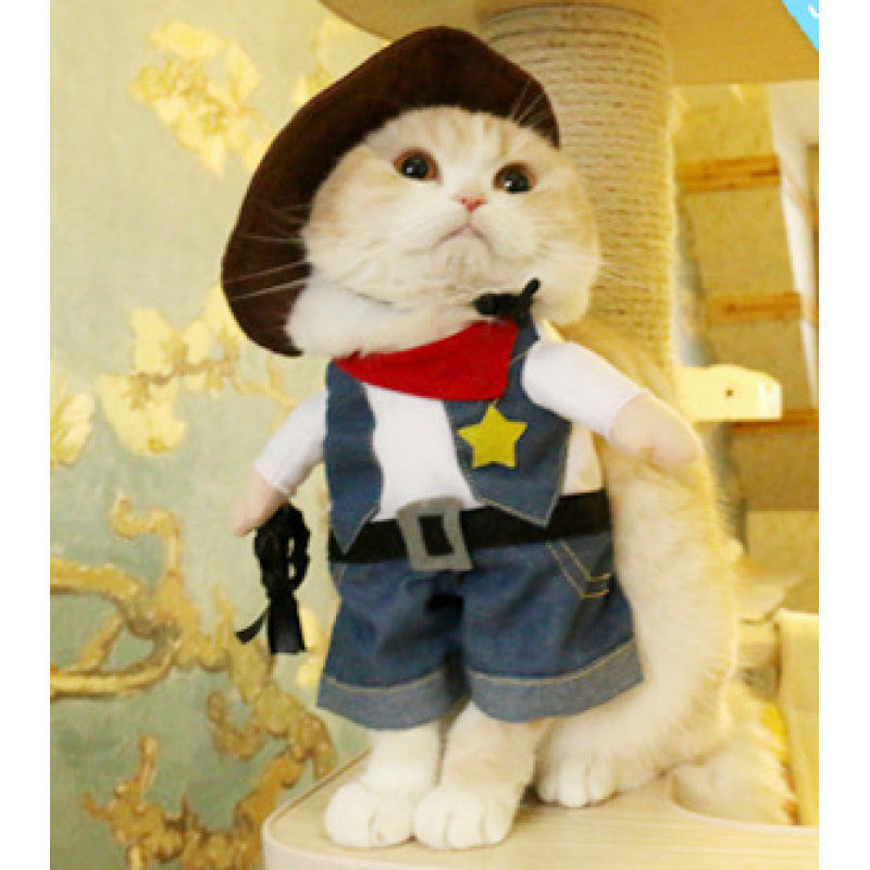 Cross-border pet dog clothes funny clothes big banana pet clothes dress up clothes pet suit dress