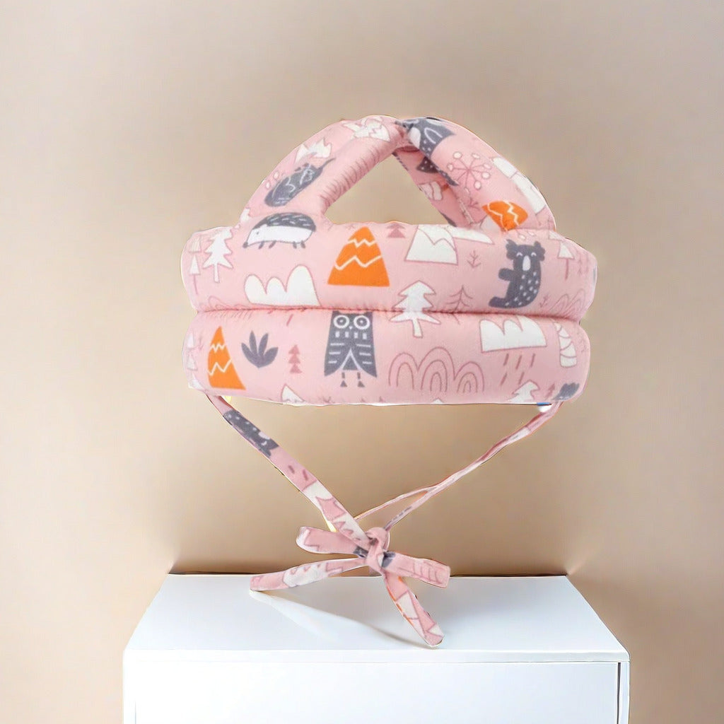 Baby learning to walk head protection anti-fall hat baby learning to walk head protection pad children's anti-collision pillow artifact summer breathable